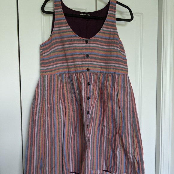 Madewell Striped Dress - Picture 1 of 3